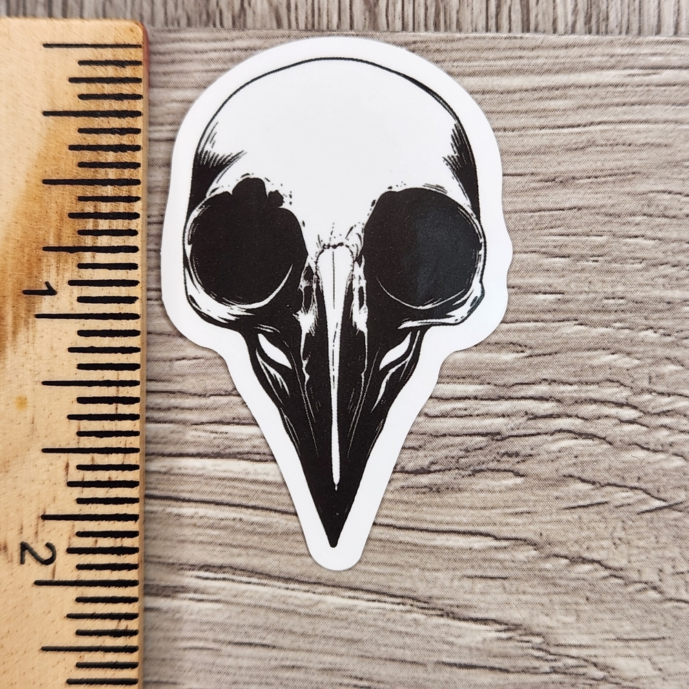 10/$10 Sticker Black And White Tarot Witchy Wicca Goth